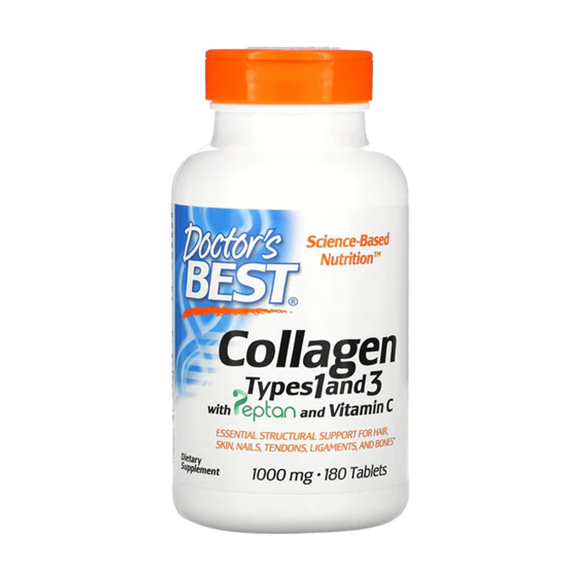 Колаген 1 та 3 типу Doctor's Best Collagen Types 1 &amp; 3, 180 шт